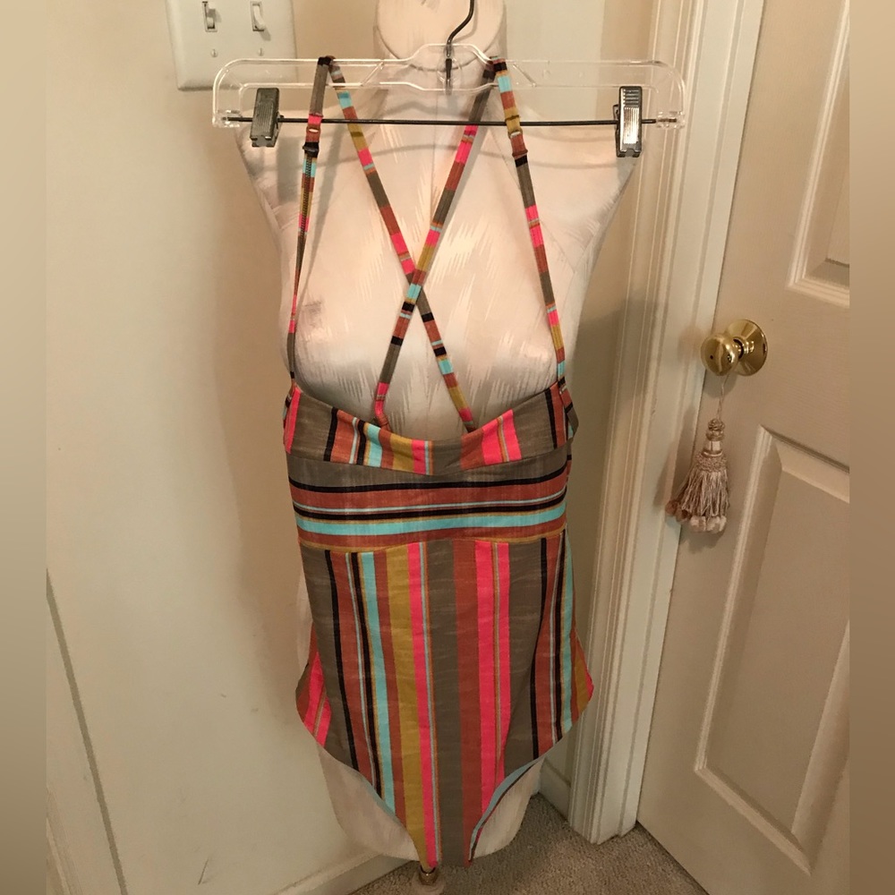 Prana swimsuit size small multi new